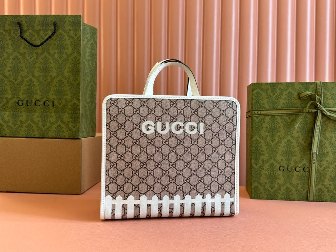 Children's Animal Print Tote Bag